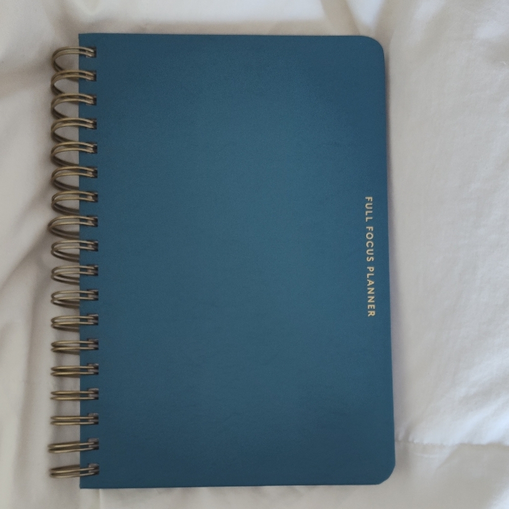 Blue Full Focus Planner